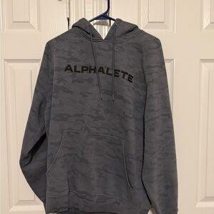 Alphalete Charcoal Camo Hoodie